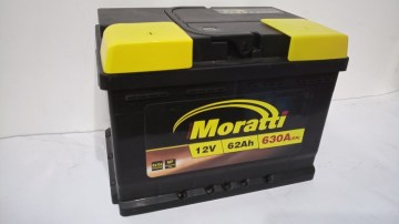 Moratti 62Ah L+ 630A  (6)